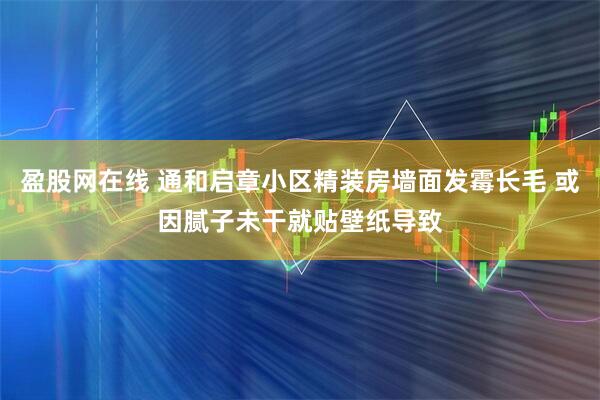 盈股网在线 通和启章小区精装房墙面发霉长毛 或因腻子未干就贴壁纸导致